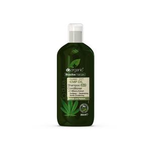 Dr. Organic Hemp Oil Shampoo & Conditioner balsam 2-i-1 - Med24.dk
