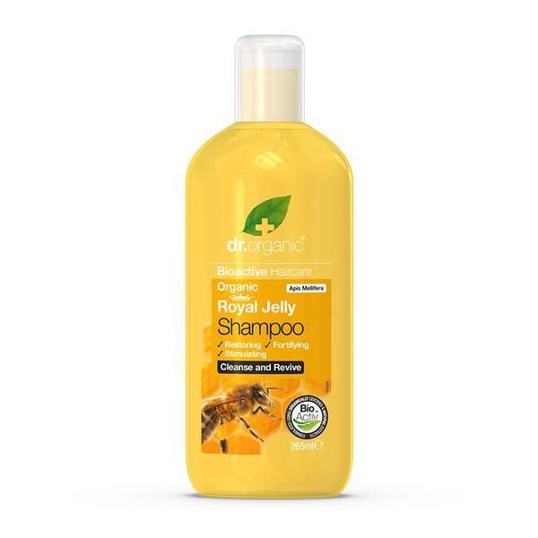 Køb Dr. Organic Royal Jelly Shampoo 265ml billigt hos Med24.dk