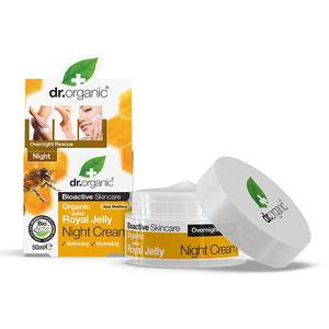 Dr. Organic Royal Jelly Night Cream - 50 ml.