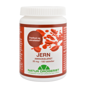 Natur-Drogeriet Jern 25 mg - 100 tab