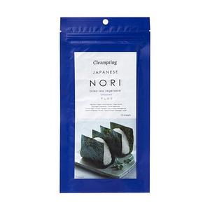 #2 - Clearspring Nori plader (rå) 10 plader - 25 gr