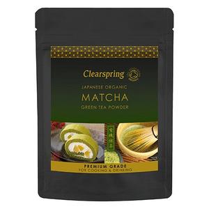 5: Clearspring Matcha grøn te pulver Ø - 40 gram