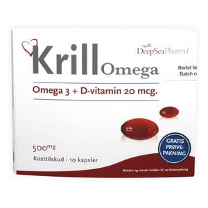 Krill Omega 3 + D-vitamin - gratis vareprøve