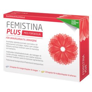 Femistina Plus - 10+10 kapsler - til kvinder med urinvejsbesvær