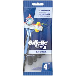 Gillette Blue 3 Sensitive Engangsskraber - 4 stk