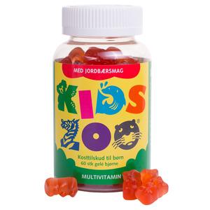 Kids Zoo Mulitvitamin med jordbærsmag - 60 stk