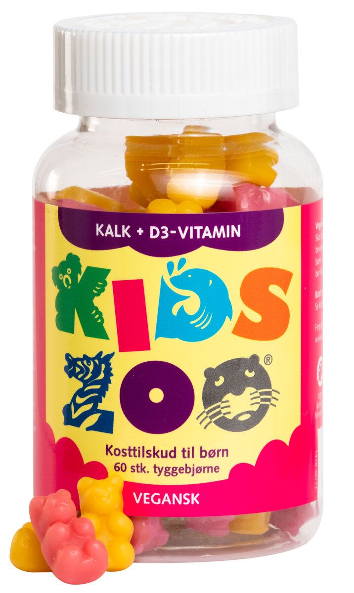 Kids Zoo Kalk + D Gummies - 60 stk.