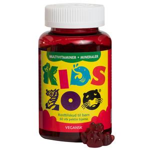 Kids Zoo Multivitaminer + Mineraler - 60 stk