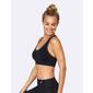 Boody Racerback Active Bra, sort/sølv