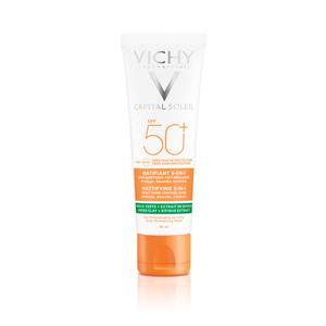 Vichy Capital Soleil Mattifying 3-in-1 solcreme ansigt SPF 50+ -