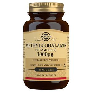 #2 - Solgar B12 Vitamin, Methylcobalamin 1000mcg - 30 tab.