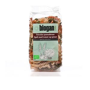 Biogan Speltskruer tricolore Ø - 350 gram