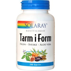 Solaray Tarm i Form - 100 kapsler