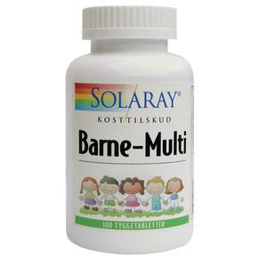 Solaray Barne-Multi Tyggetablet - 100 stk.