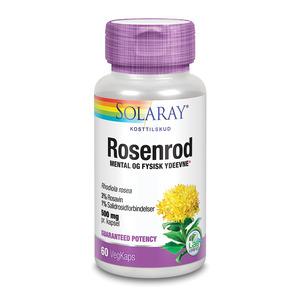 Solaray Rosenrod GP Ekstrakt 60 vegetabilske kapsler - med24