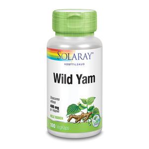 Solaray Wild Yam Rod, dioscorea villosa 100 kapsler