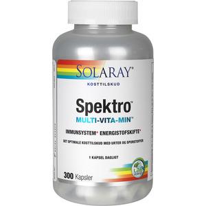 Solaray Spektro Multi vitamin med urter 300 kapsler - med24
