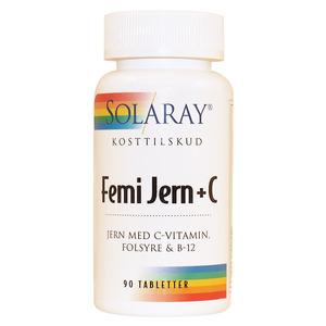 Solaray Femi Jern + C - 90 tab
