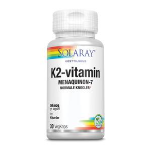 Solaray K2-vitamin 50 Âµg - 30 kaps.