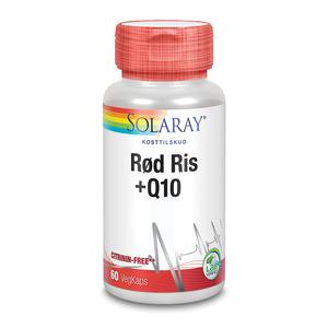 Solaray Red Yeast Rice + Q10 - 60 kapsler
