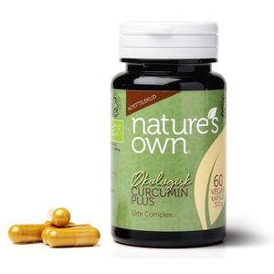 Nature's Own Økologisk Curcumin Plus Ø - 60 kapsler