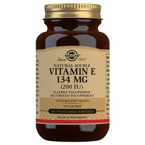 Billede af Solgar E-vitamin 134 mg - 100 kap