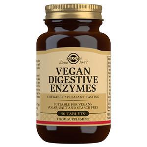 Solgar Vegan Digestive Enzymes - 50 tyggetabletter
