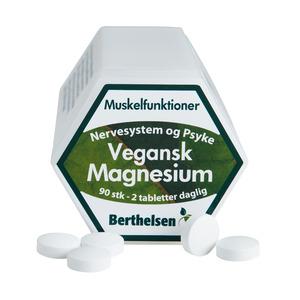 Berthelsen Magnesium 90 vegetabilsk tabletter - med24