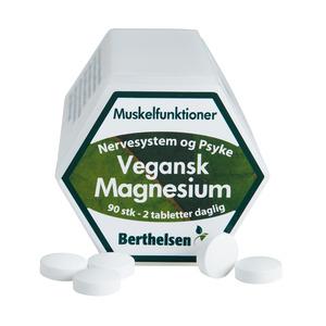 Berthelsen Magnesium 90 vegetabilsk tabletter - med24 