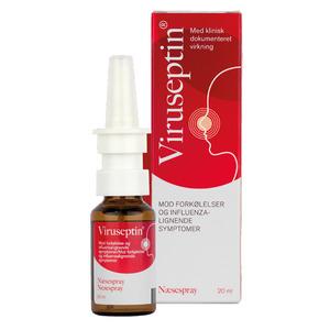 Viruseptin næsespray forkølelse snottet - Med24.dk
