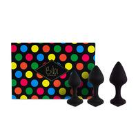 Feelztoys Bibi Butt Plug Set - Black