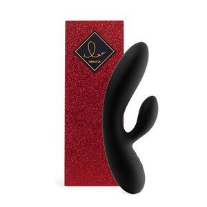 Feelztoys Rabbit Vibrator - Black