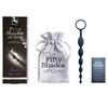 Fifty Shades Of Grey Anal Beads - Black