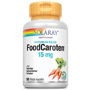 Solaray Food Caroten - 50 kap