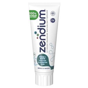 Zendium Fresh + White - 75 ml tandpasta mod dårlig ånde