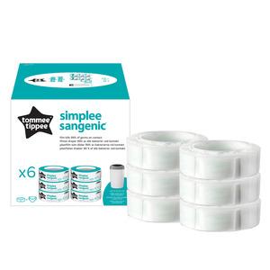 Sangenic Simplee refill - 6 stk.