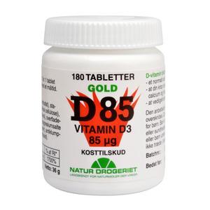 Natur-Drogeriet D3-vitamin 85 mcg 180 tabletter