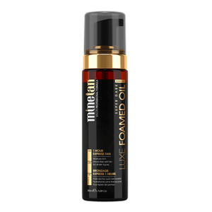 Minetan Luxe Foamed Oil Super Dark - 200 ml.