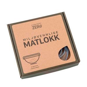 Concept Zero genanvendelige madlåg - 6 stk