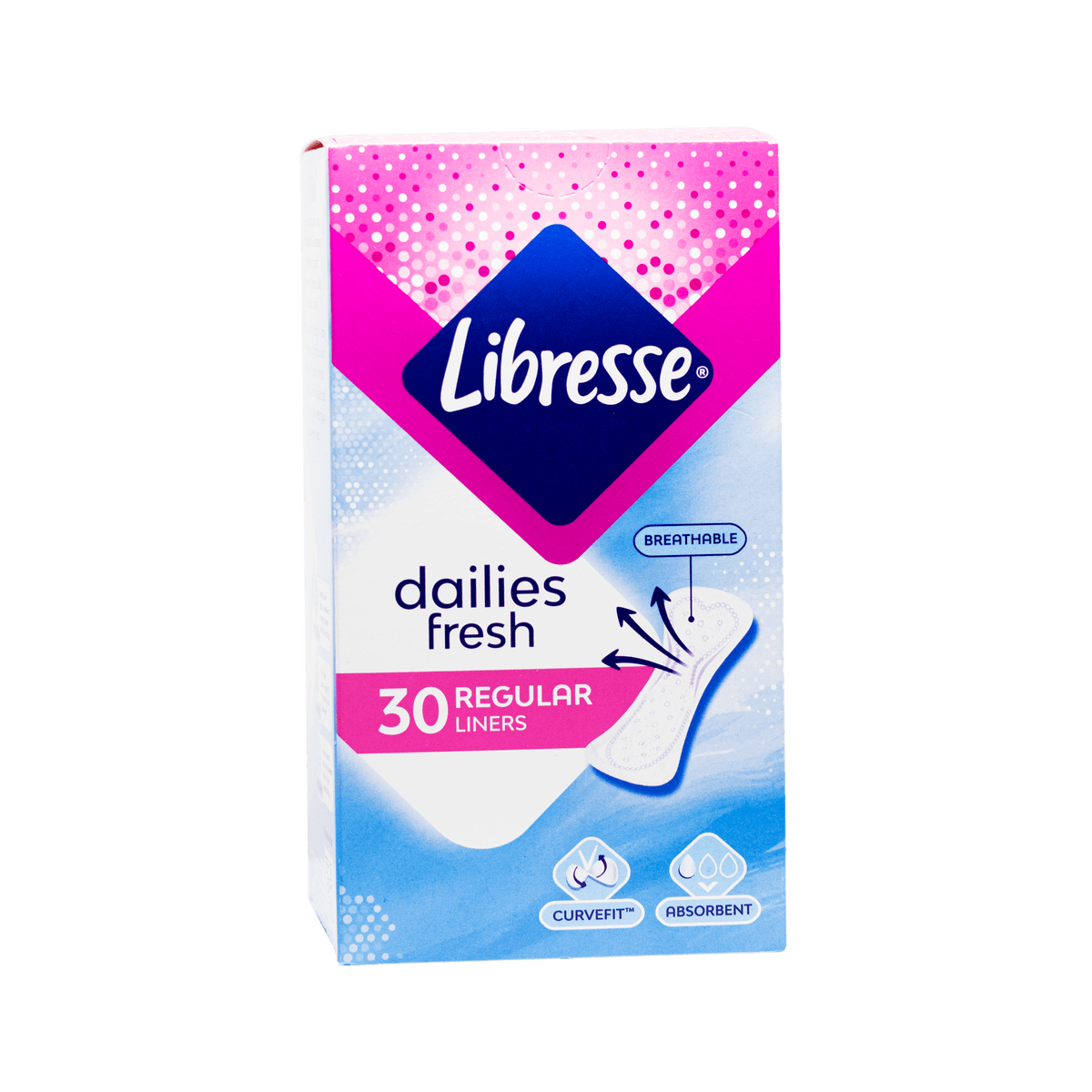 Libresse Pantyliner Normal 30 stk. Med24.dk