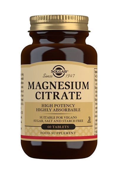 Solgar Magnesium Citrat - 60 tabl