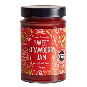 Good Good Sweet Jam with Stevia - Strawberry - 330 gram