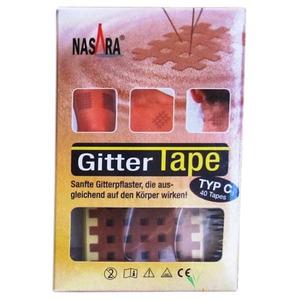 Nasara gittertape TYP C - 40 stk.