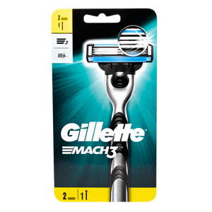 Gillette Mach3 barberskraber + 2 blade