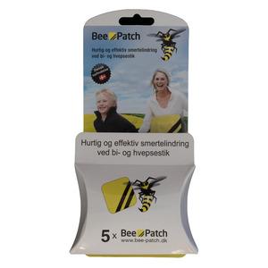 Bee Patch plaster til bi & hvepsestik - 5 stk.