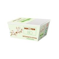 Bocoton Bio vatpinde med papirpind - 200 stk.