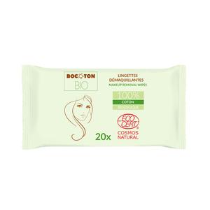 Bocoton Bio Makeup Wipes - 20 stk.