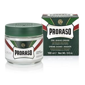Proraso Preshave Cream med Eucalyptus & Menthol er en beskyttende og opfriskende preshave.