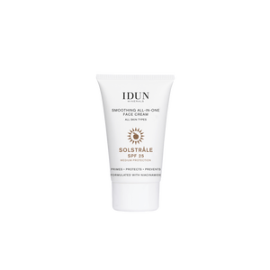 Idun Smoothing All-In-One Face Cream SPF 25 - 30 ml.