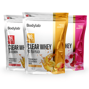 Bodylab Clear Whey Flere smagsvarianter - 500 g